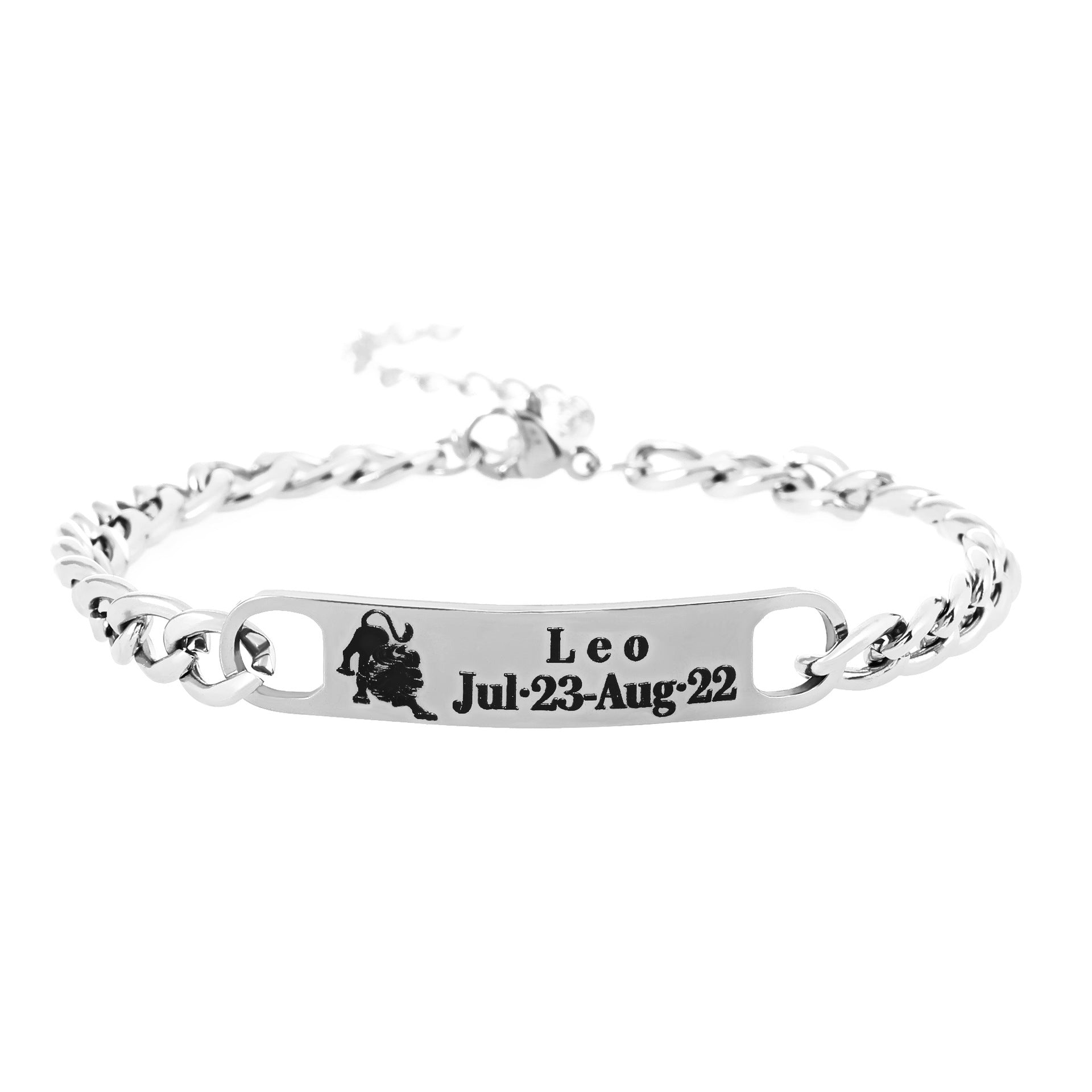 Wholesale Twelve Constellations Stainless Steel Bracelet